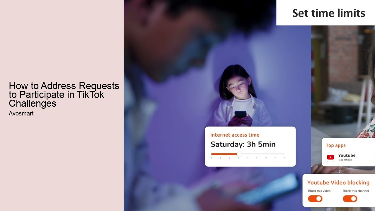 How to Address Requests to Participate in TikTok Challenges